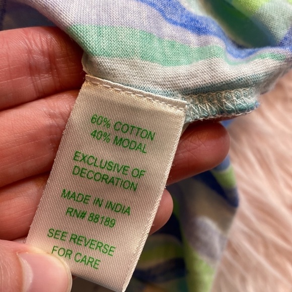 Lilly Pulitzer Aleida Multi Shore Perfection Tank sz XS - Picture 9 of 12